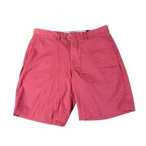 Polo Ralph Lauren Mens Stretch‎ Classic Fit Chino Shorts Pink Coral Size 33